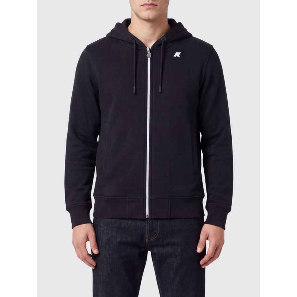 K-Way Men K-Way Anthony Cotton Blend Zip-Up Hoodie